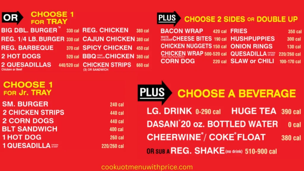 The Ultimate Cookout Menu &Amp; Prices Guide: Build Your Perfect Tray, Shakes &Amp; More!Home 34 Cookuot Tray Menu